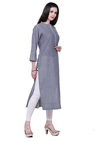 Divena Khadi Long kurtis for women (DBK0155-XXL, XXL kurtis)