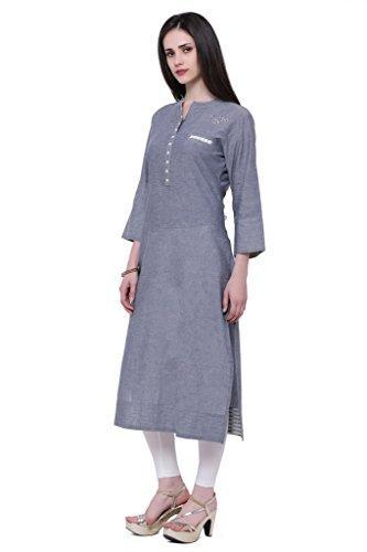 Divena Khadi Long kurtis for women (DBK0155-XXL, XXL kurtis)