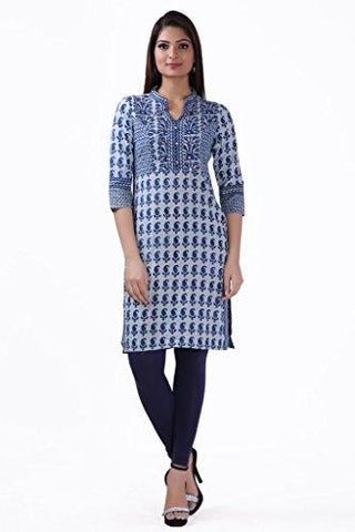 Divena Cotton Long kurtis for women (DBK0146-XXL, XXL kurtis)