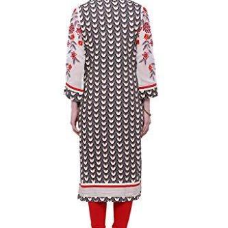 Divena Khadi Kurtis for Women Partywear (DBK0072-XXL, XXL kurtis)