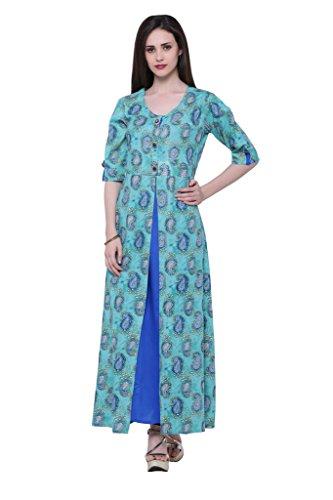 Divena Viscose Long kurtis for women (DBK0143-XXL, XXL kurtis)