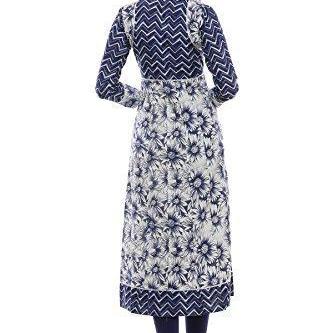 Divena Traditional Plus size Printed Cotton kurtas for women (DK0144-9XL, 9XL kurtis/58 size)