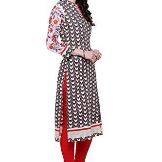 Divena Khadi Kurtis for Women Partywear (DBK0072-XXL, XXL kurtis)