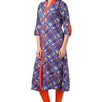 Divena Rayon Multi Colour Kurtis for women (DBK0085-S, Kurti small size)