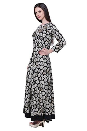 Divena Zardozi Work Designer Floor Length Viscose Kurti