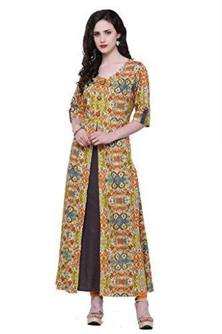 Divena Viscose Long kurtis for women (DBK0147-XXL, XXL kurtis)