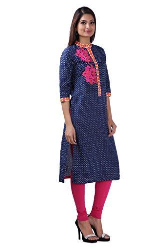 Divena Straight Embroidered Kurta for women (DBK0108-XL, XL kurtis)