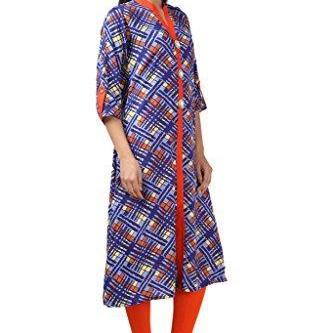 Divena Rayon Multi Colour Kurtis for women (DBK0085-S, Kurti small size)